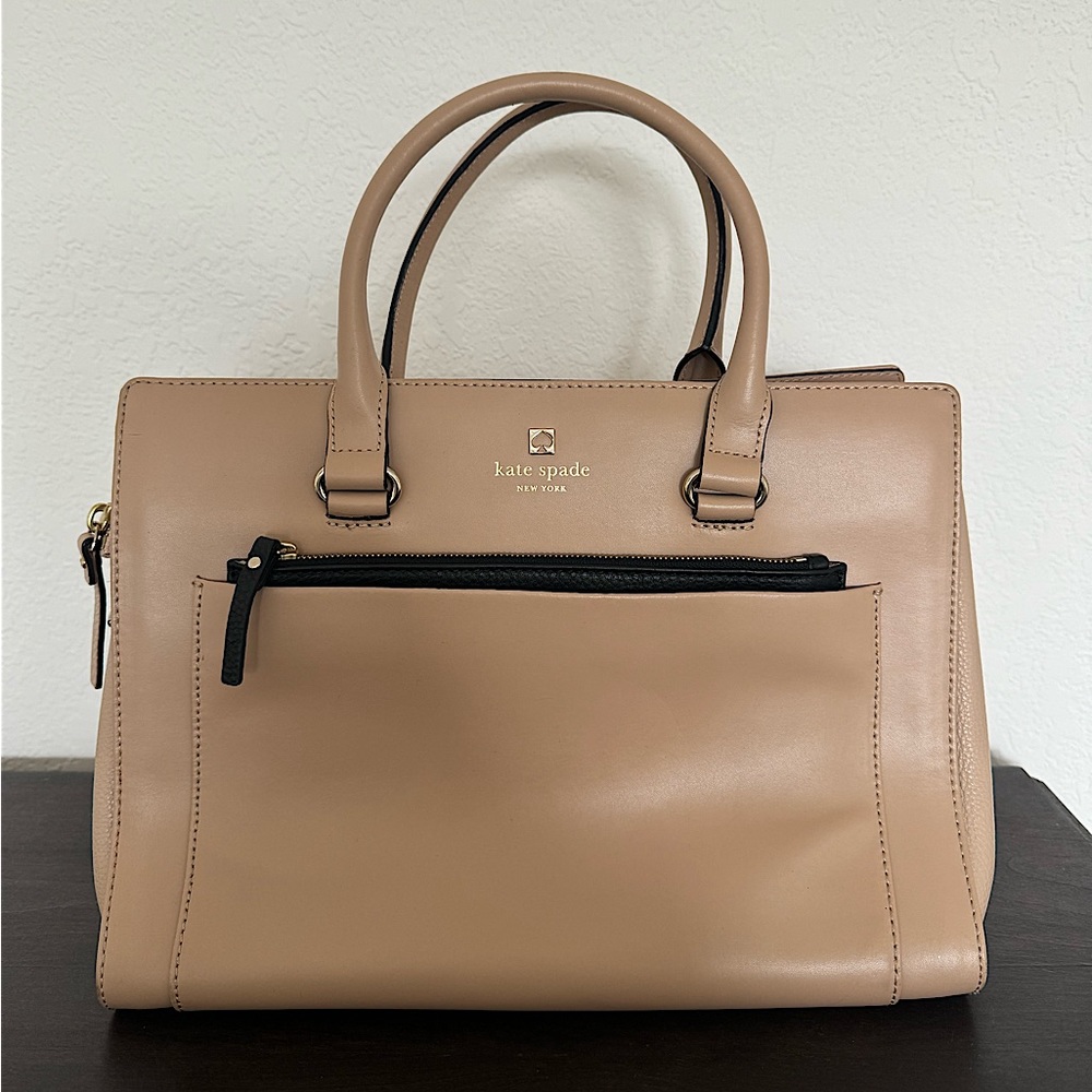 Kate Spade Beige Leather Handbag